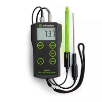 Milwaukee MW102 Digital pH / Temperature meter w/ ATC - Avogadro's Lab Supply
