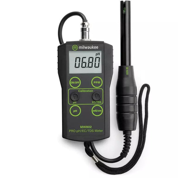 Milwaukee MW802 Digital pH EC TDS Meter - Avogadro's Lab Supply