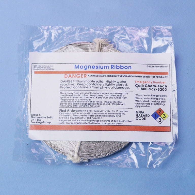 Magnesium Ribbon - Avogadro's Lab Supply