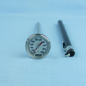 Magnified Dial Thermometer 50 to 550 F w/ 5" Stem - Avogadro's Lab Supply