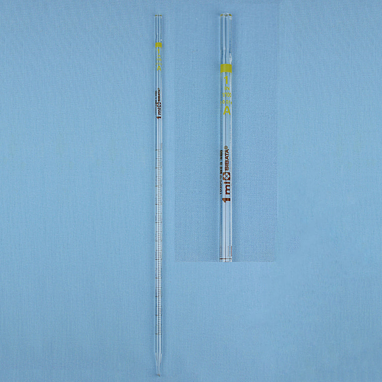 Sibata Mohr Measuring Pipet 1 mL - Avogadro's Lab Supply