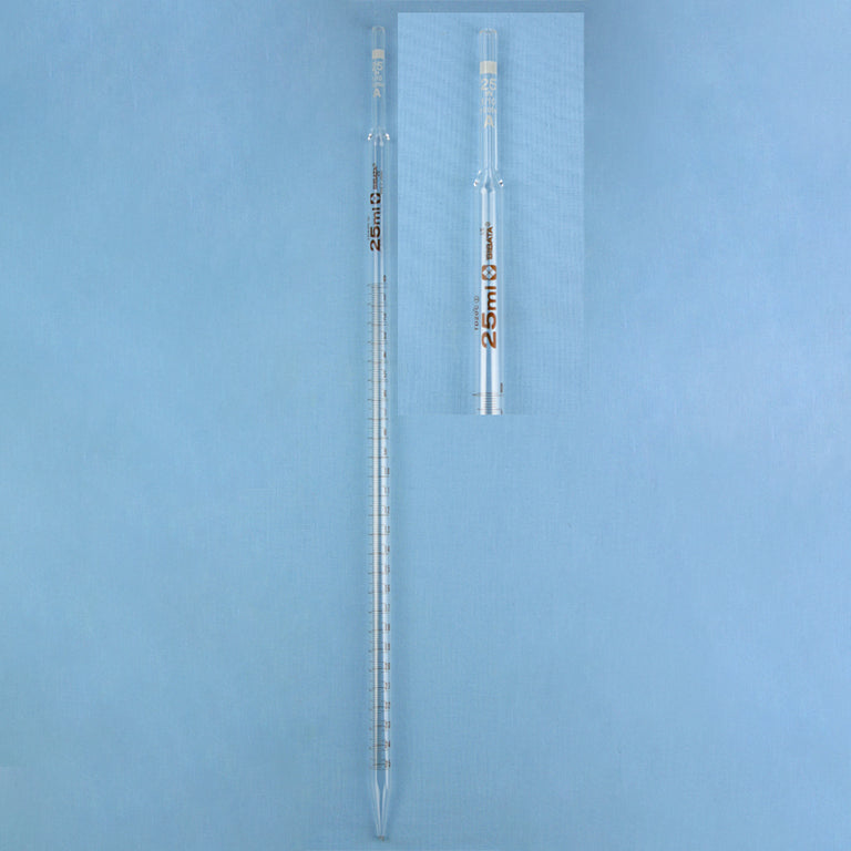 Sibata Mohr Measuring Pipet 25 mL - Avogadro's Lab Supply