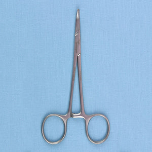 Halstead Mosquito Forceps Curved 5" Satin Finish - Avogadro's Lab Supply