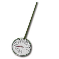 2" Dial Thermometer 50 to 550 F w/ 12" Stem - Avogadro's Lab Supply