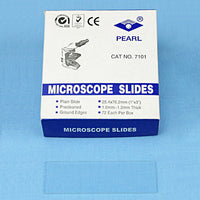 72 Plain Microscope Slides - Avogadro's Lab Supply