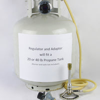 Bunsen Burner Control Valve Regulator for Propane Tank - Avogadro's Lab Supply