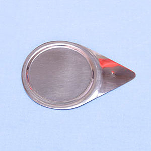 100 mL Stainless Steel Crucible Cover - Avogadro's Lab Supply