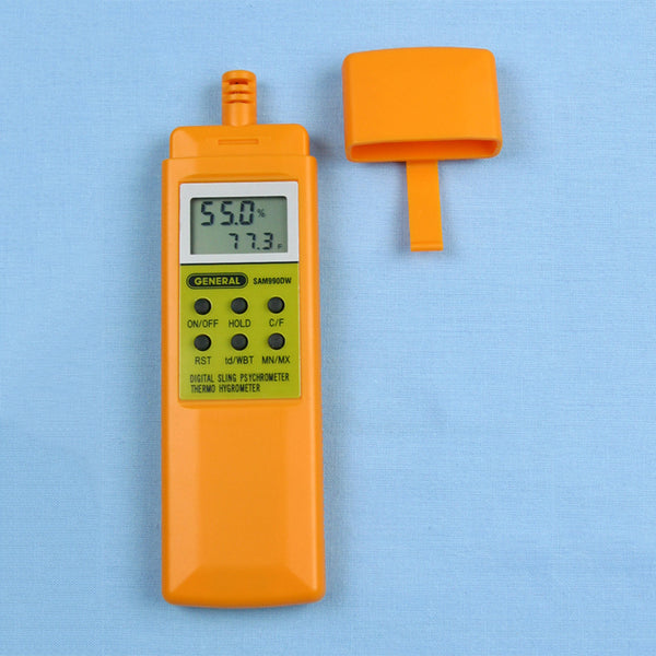 Digital Psychrometer with Dew Point and Wet Bulb - Avogadro's Lab Supply