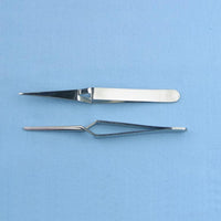 Self Closing Forceps Stainless Steel - Avogadro's Lab Supply
