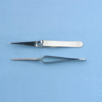 Self Closing Forceps Stainless Steel - Avogadro's Lab Supply