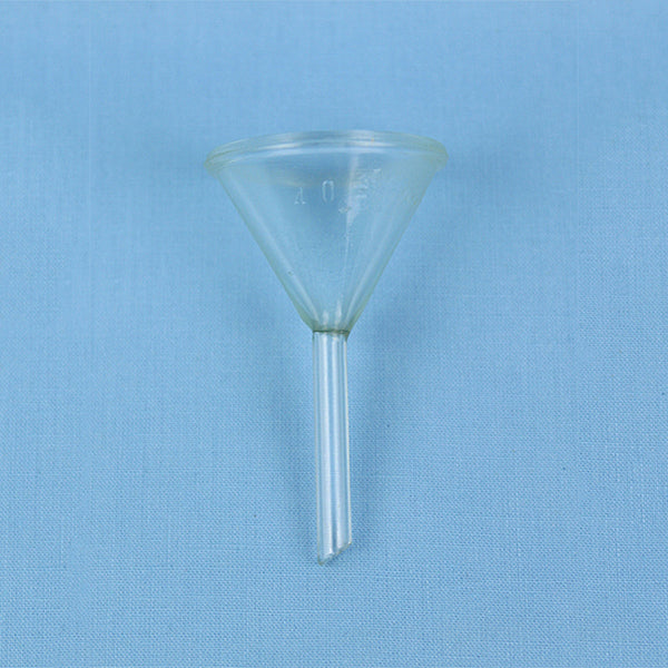 40 mm Short Stem Funnel - Avogadro's Lab Supply