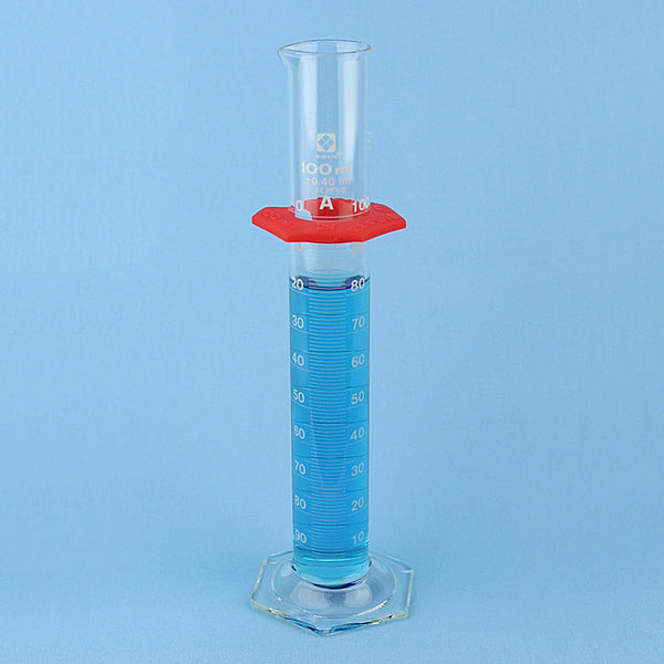 Sibata Class A Graduated Cylinder 100 mL - Avogadro's Lab Supply