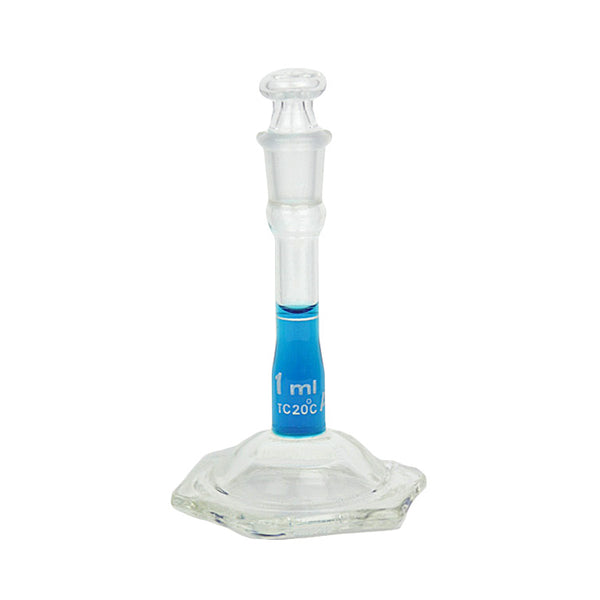 Sibata Volumetric Flask 1 mL Class A - Avogadro's Lab Supply