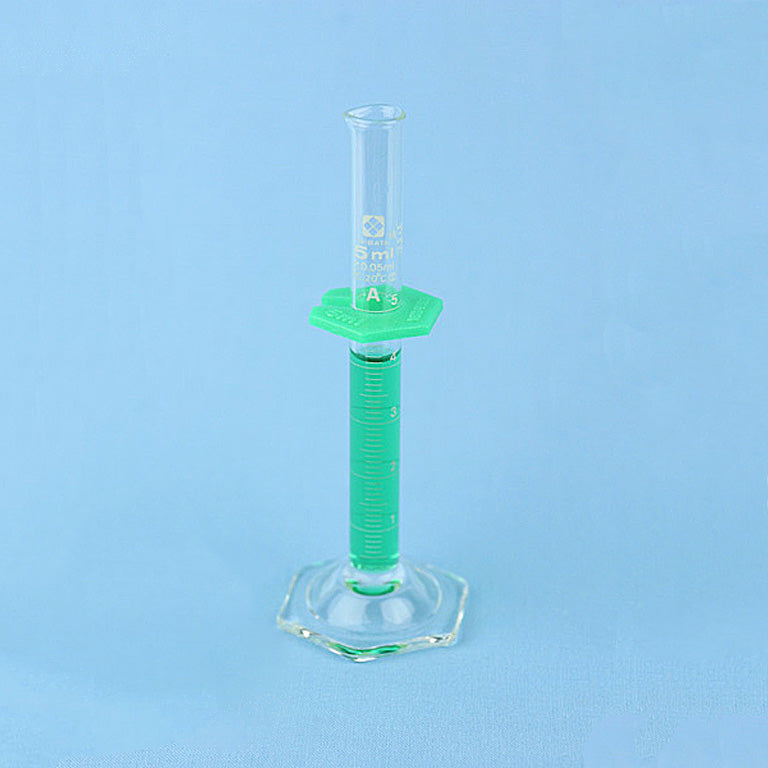 Sibata Class A Graduated Cylinder 5 mL - Avogadro's Lab Supply