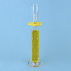 Sibata Class A Graduated Cylinder 50 mL - Avogadro's Lab Supply