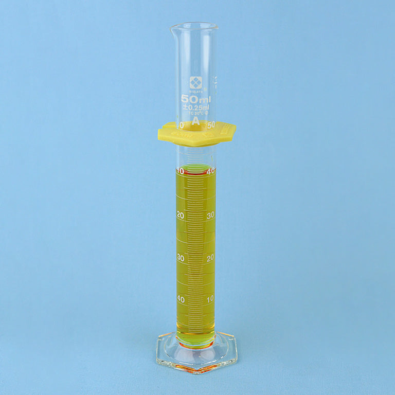 Sibata Class A Graduated Cylinder 50 mL - Avogadro's Lab Supply