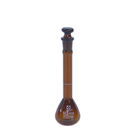 Sibata Amber Volumetric Flask 10 mL Class A - Avogadro's Lab Supply
