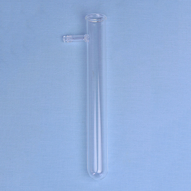 25 x 200 mm Test Tube with Side Arm - Avogadro's Lab Supply