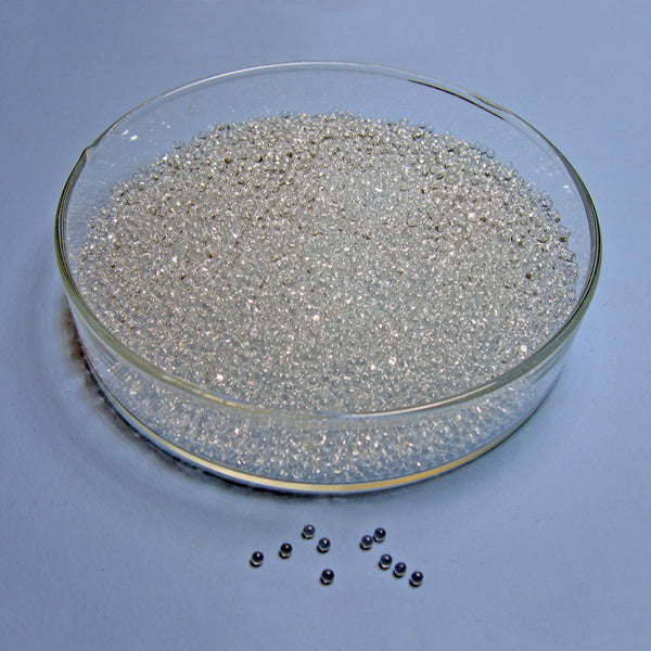 2 mm Flint Glass Beads / Column Packing 1 lb - Avogadro's Lab Supply