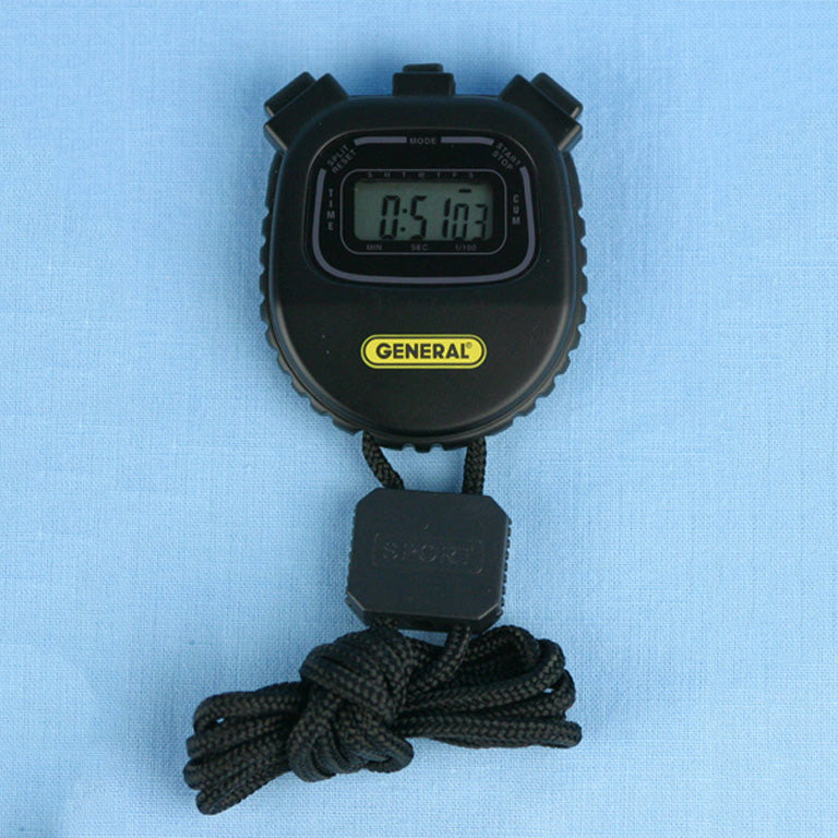 Multi Function Digital Stopwatch Blk - Avogadro's Lab Supply