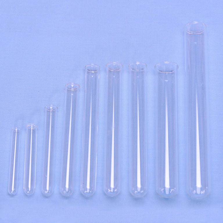 Test Tube Assortment 10 to 25 mm (9 pc) | Avogadro's Lab Supply