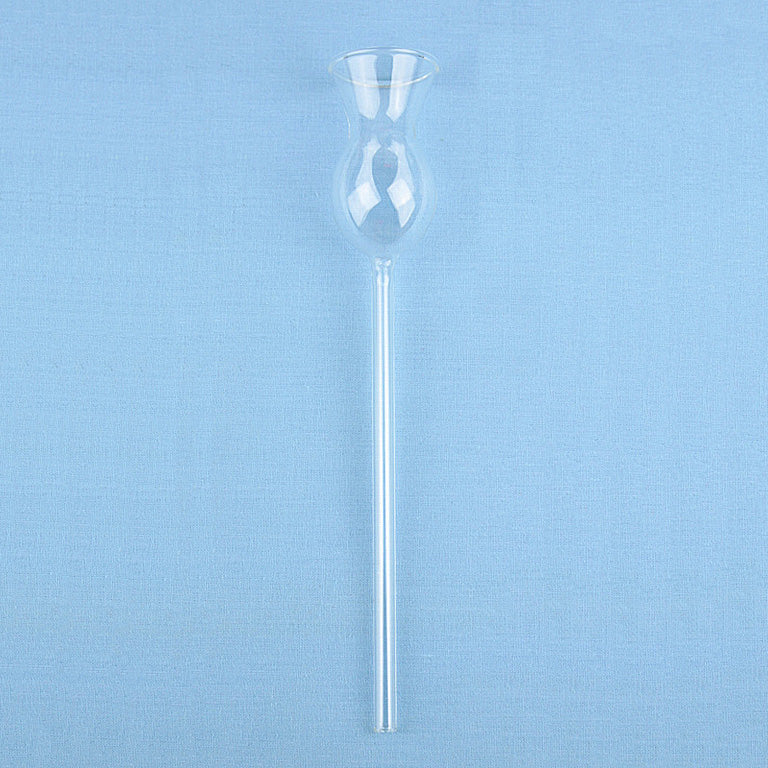 THISTLE FUNNEL WITH TWO BULBS, GROUND JOINT
