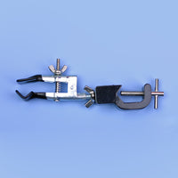 Coated V Shape Utility Clamp with Aluminum Muff - Avogadro's Lab Supply