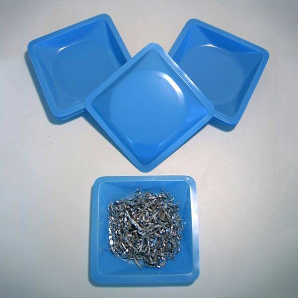 Blue Weigh Boats Large 5.5 X 5.5