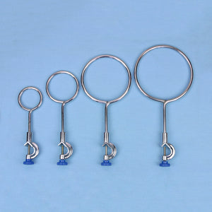 Welded Ring with a Clamp Set (4 Rings) - Avogadro's Lab Supply