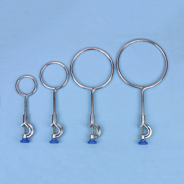Welded Ring with a Clamp Set (4 Rings) - Avogadro's Lab Supply