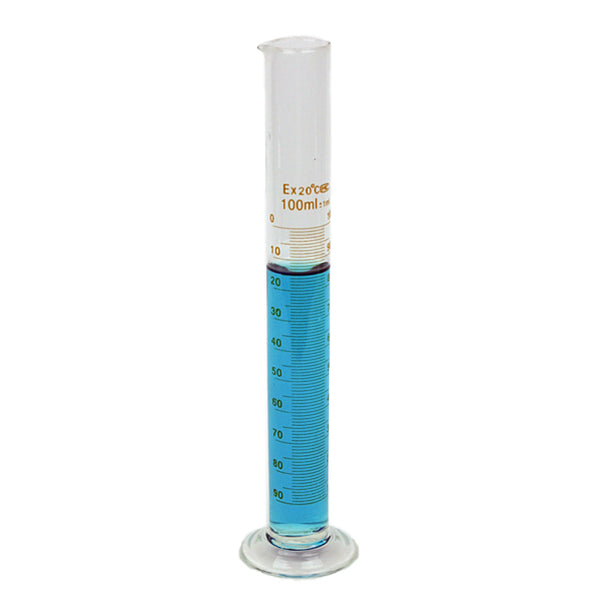 100 mL Graduated Cylinder Student Grade - Avogadro's Lab Supply