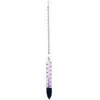 Alcohol Thermo Hydrometer  0 to 100 Percent Proof Tralle Scale - Avogadro's Lab Supply
