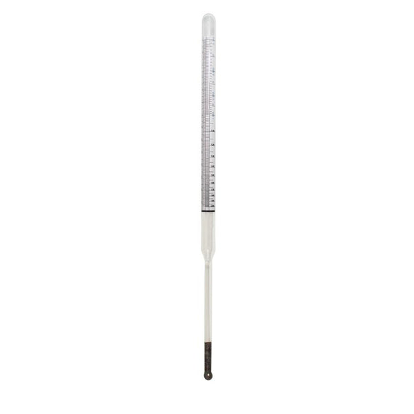 Wide Range Hydrometer Sp Gr / Baume 0.700 to 2.000 / 0 to 70 - Avogadro's Lab Supply