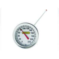 2" Dial Thermometer 0 to 220 F w/ 8" Stem - Avogadro's Lab Supply
